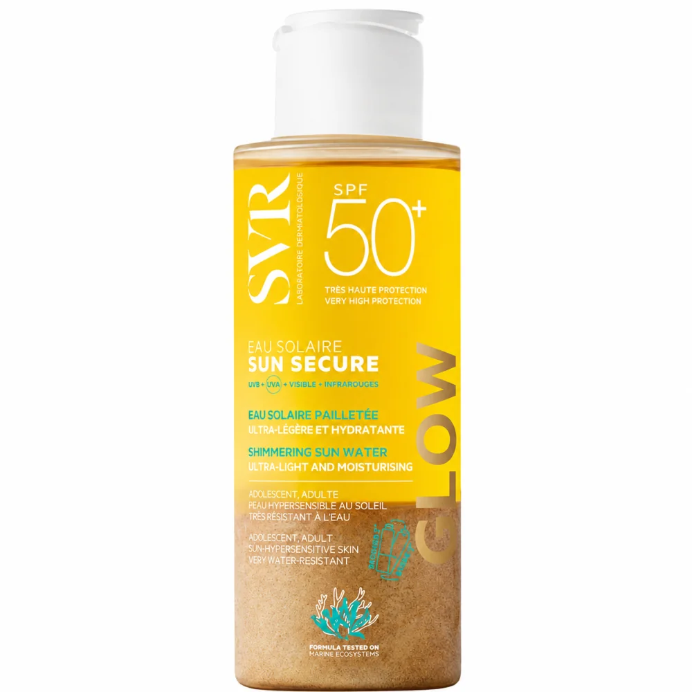 SVR SUN SECURE - EAU SOLAIRE PAILLETEE SPF50+ 100ML
