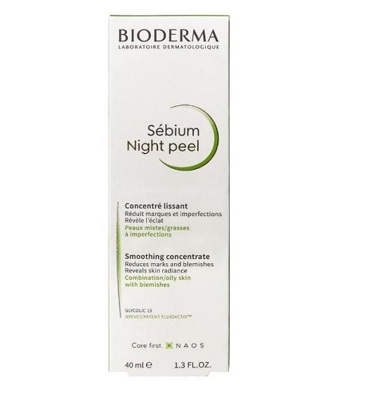 BIODERMA SEBIUM NIGHT PEEL 40ML