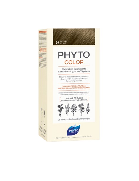 PHYTO PHYTOCOLOR COULEUR SOIN 8 BLOND CLAIR
