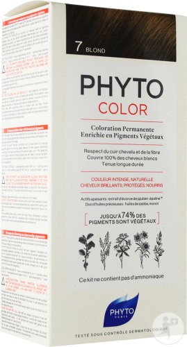 PHYTO PHYTOCOLOR COULEUR SOIN 7 BLONDE 1 KIT