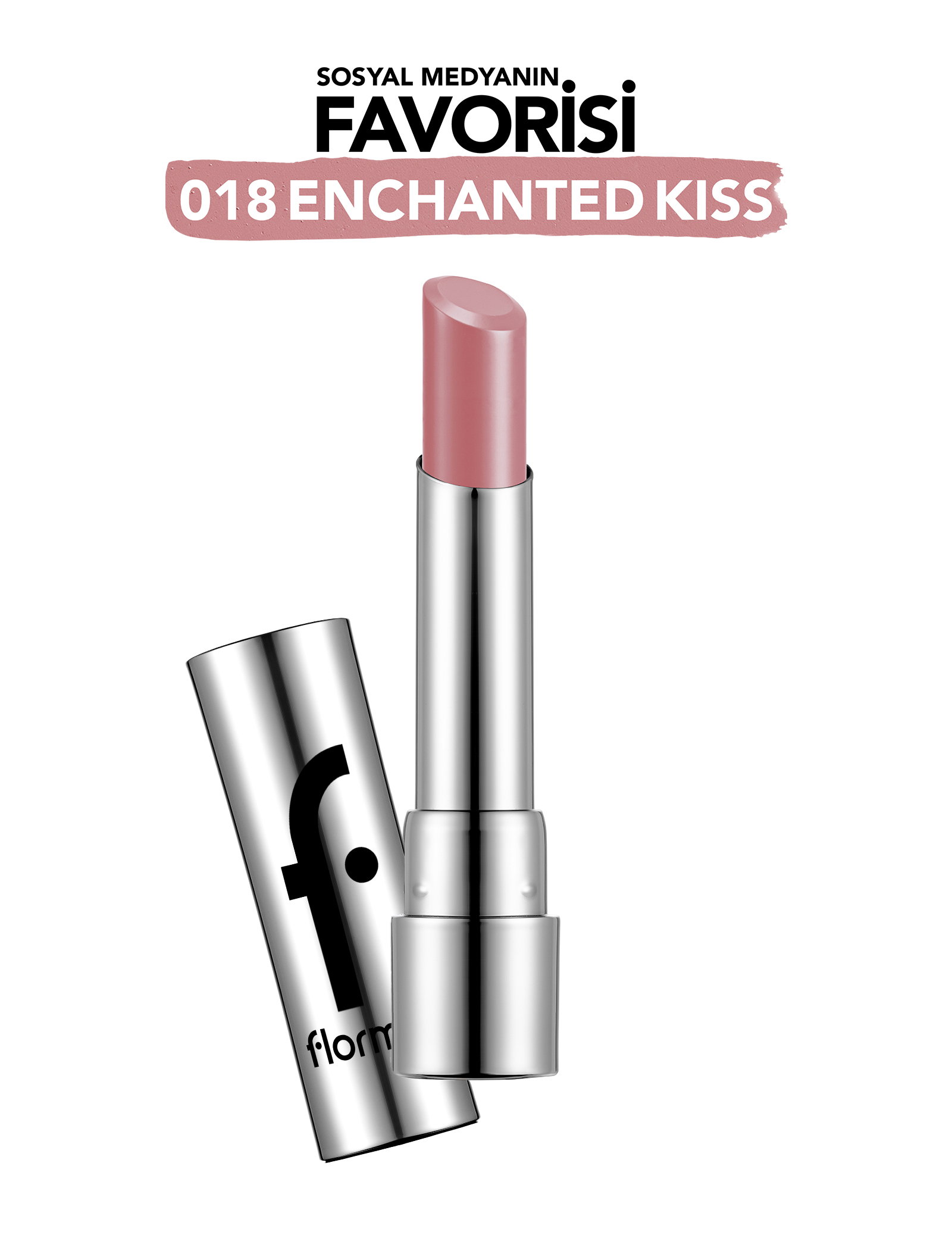 FLORMAR SHEER UP NEW SLS 018 ENCHANTED KISS