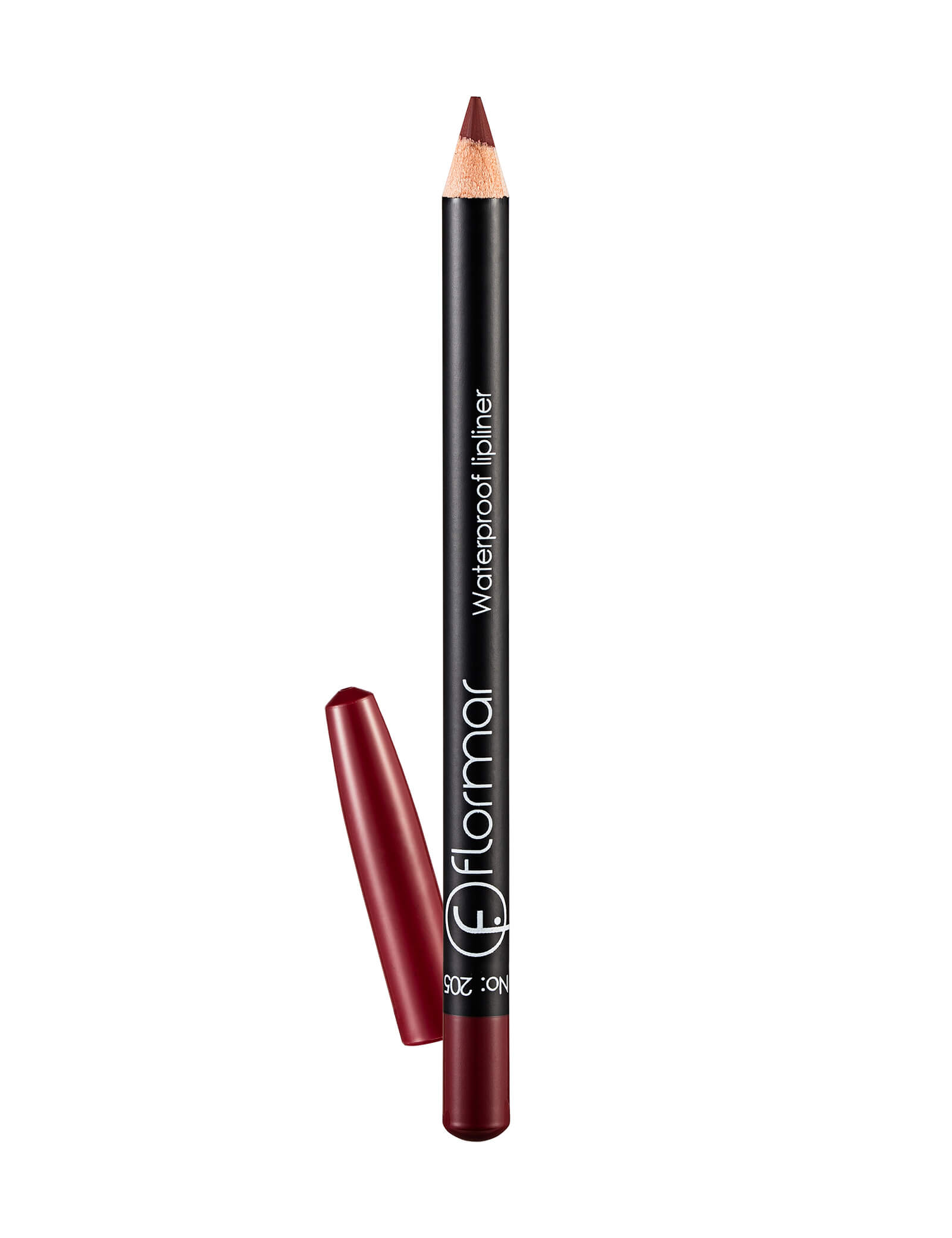 Flormar Waterproof Crayon à Lèvres Pcl-205 Elgnt Bordx
