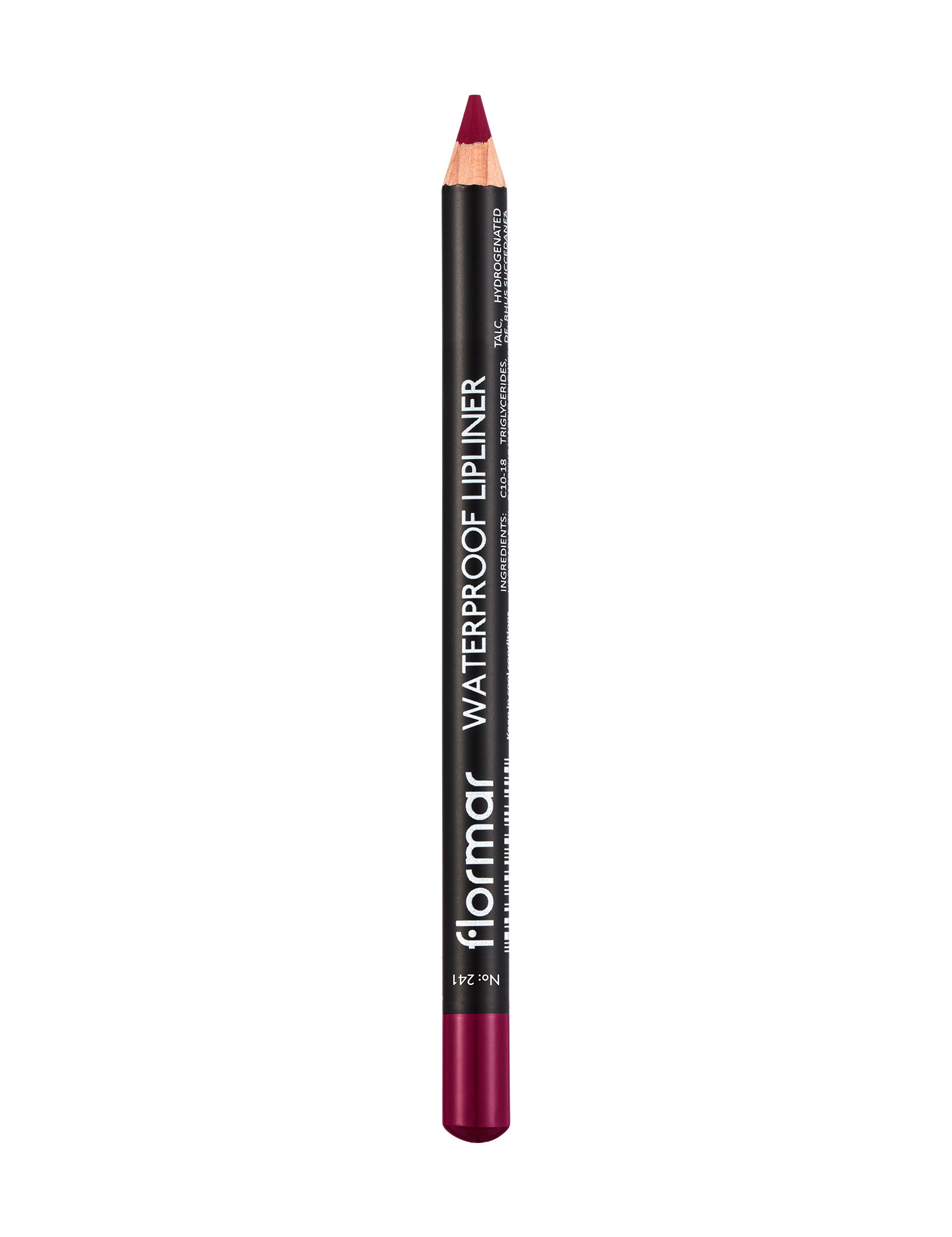 Flormar Waterproof Crayon à Lèvres Pcl-241 Sour Cherry