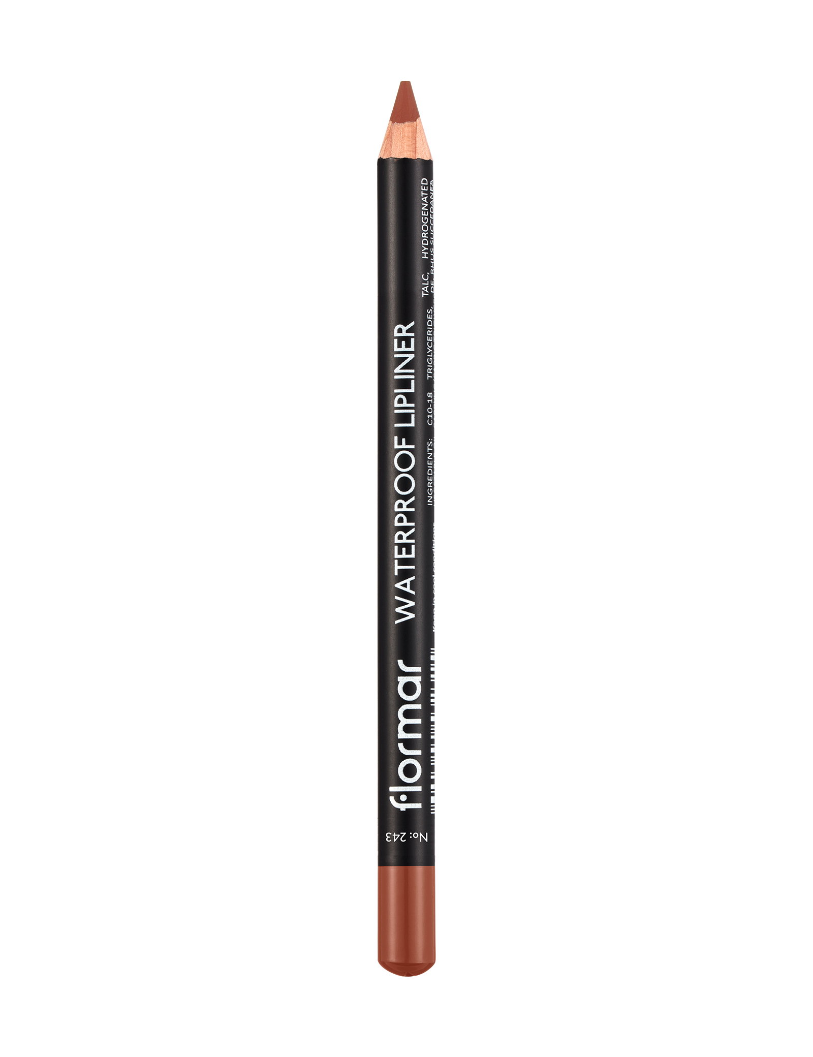 Flormar Waterproof Crayon à Lèvres Pcl-243 Hot Cocoa