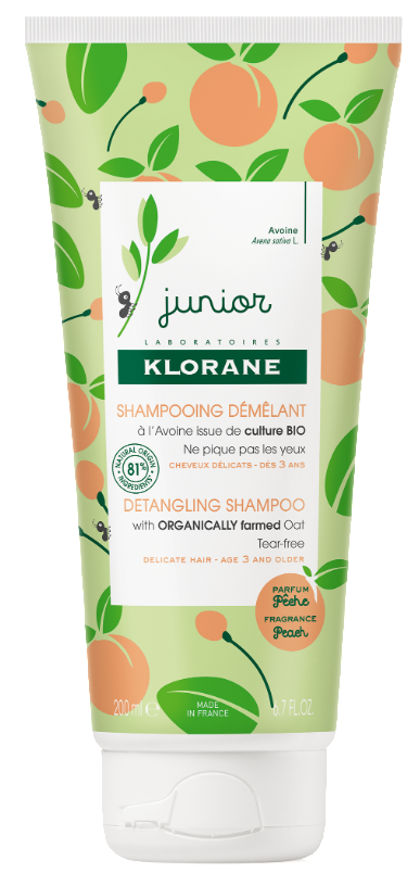 Klorane Petit Junior Shampoing Démêlant Pêche