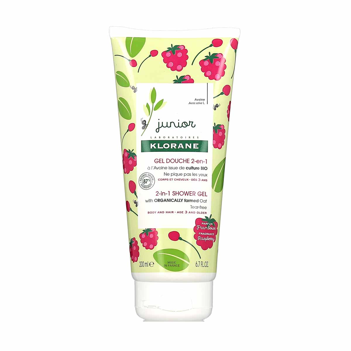 Klorane Gel Douche Corps et Cheveux Doux Petit Junior