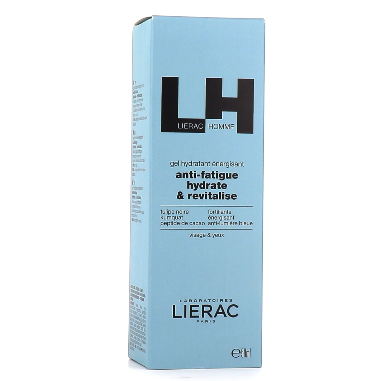 Lierac Homme - Gel Hydratant Énergisant Anti-fatigue et Revitalise