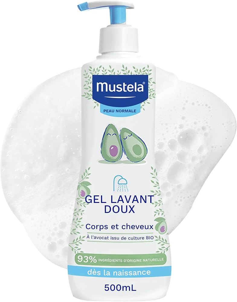 Mustela Gel Lavant Doux Corps et Cheveux