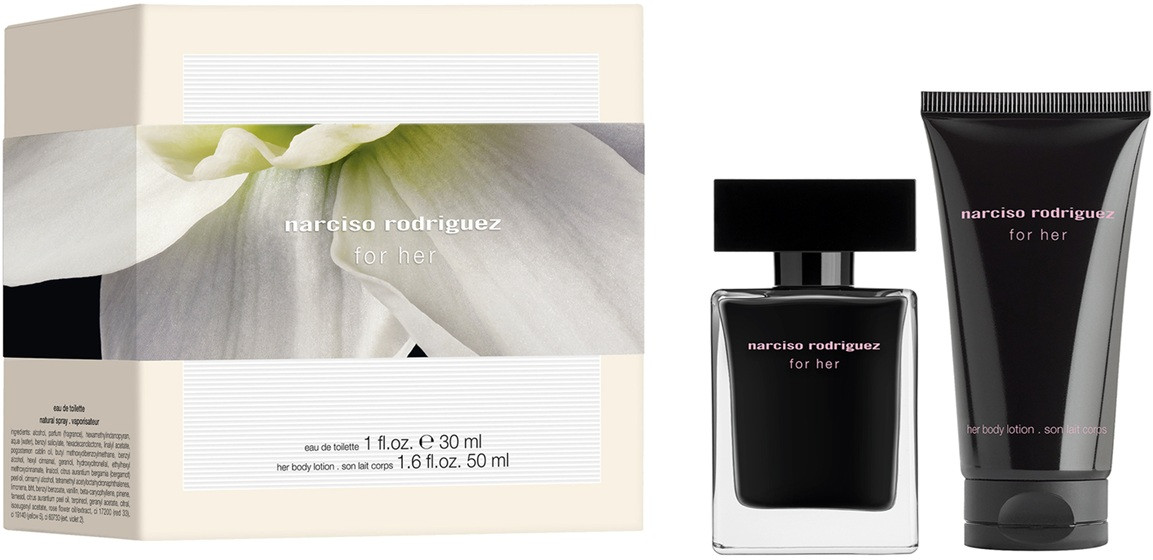 Narciso Rodriguez For Her Set Edt30+lait50
