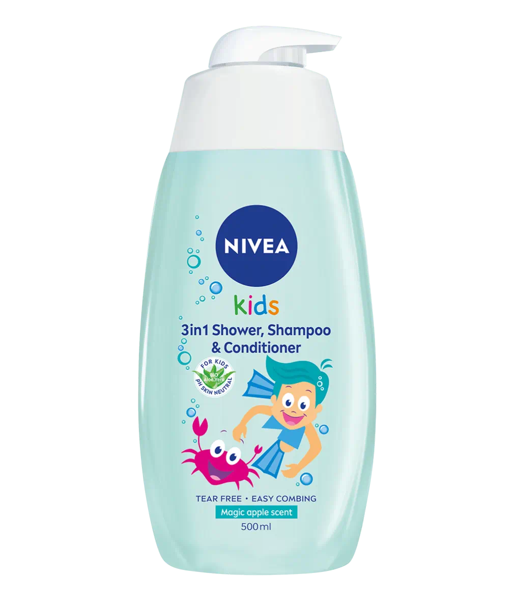 Nivea 3IN1 Shower, Shampoo & Comditioner